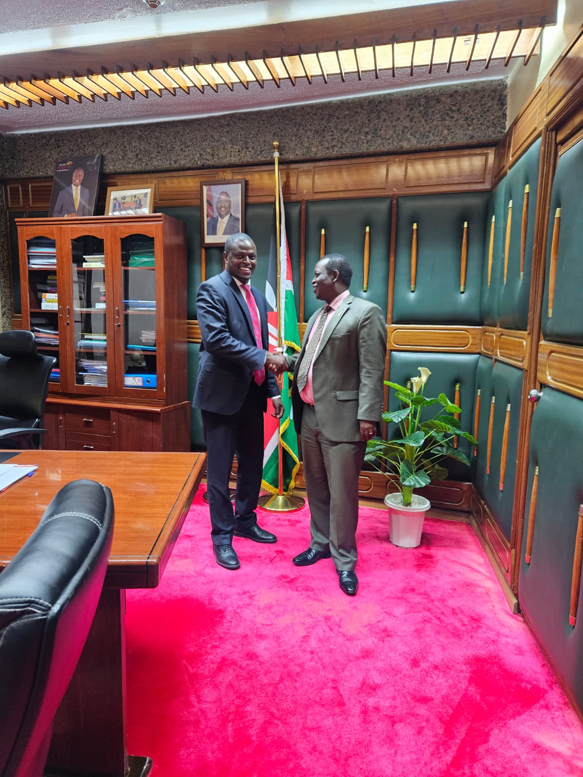 ndindi nyoro and VC 1